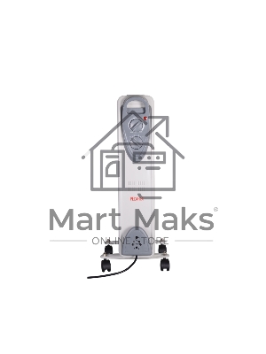 Обогреватель масляный Ресанта ОМ-9А (9 секций), белый, 2000 Вт, 20 м2, термостат 67/3/16