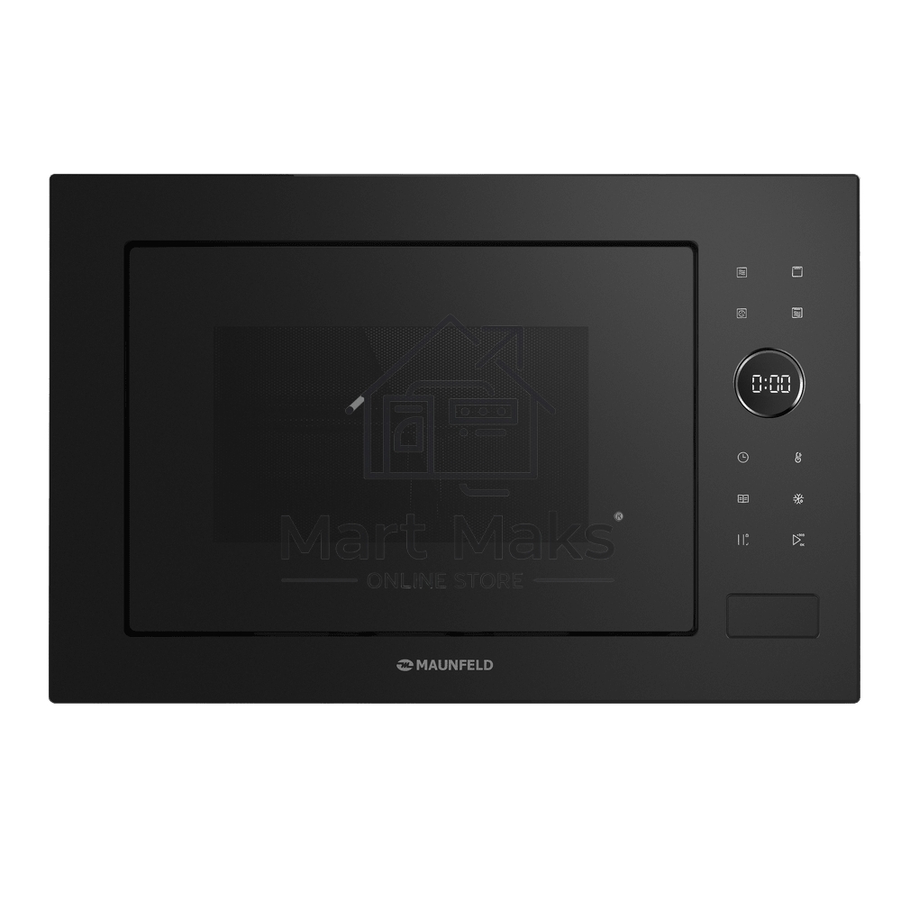 Микроволновая печь встраиваемая Maunfeld XBMO252GB Matt черный, 25 л, 900 Вт, переключатели - поворотный механизм/сенсор