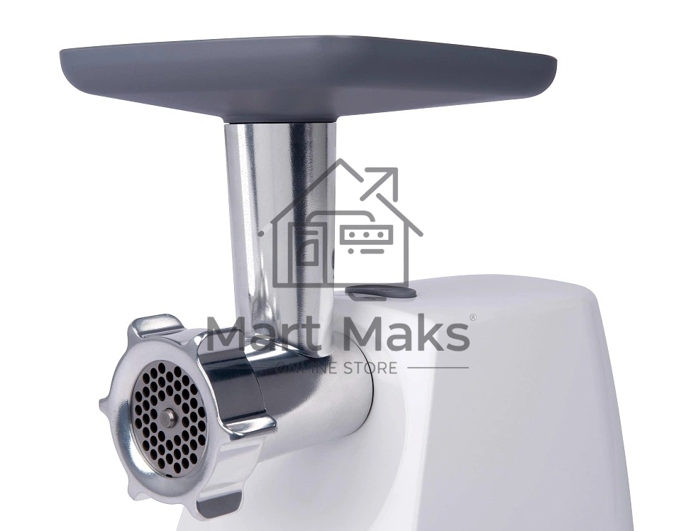 Мясорубка электрическая Kenwood MG 360 белый, 1400 Вт, 1.5 кг/мин, реверс, насадки - 5