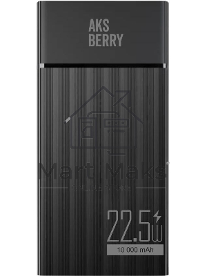 Портативный аккумулятор AKSBERRY (6900287710026) E102 Riffles PD22,5w 10000 mAh (черный) Портативный аккумулятор AKSBERRY (6900287710026) E102 Riffles PD22,5w 10000 mAh (черный)