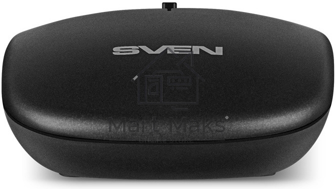 Мышь беспроводная SVEN RX-565SW темно-серый, 1600 dpi, радиоканал, USB, кнопки - 4