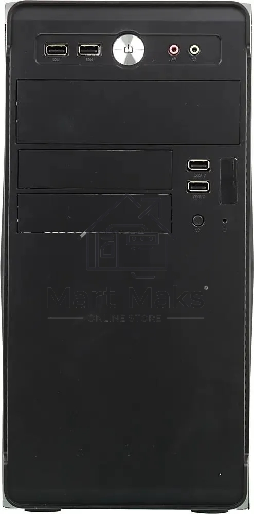 Компьютерный корпус Accord ACC-B022 черный без БП mATX 1x80mm 1x92mm 2x120mm 4xUSB2.0 audio