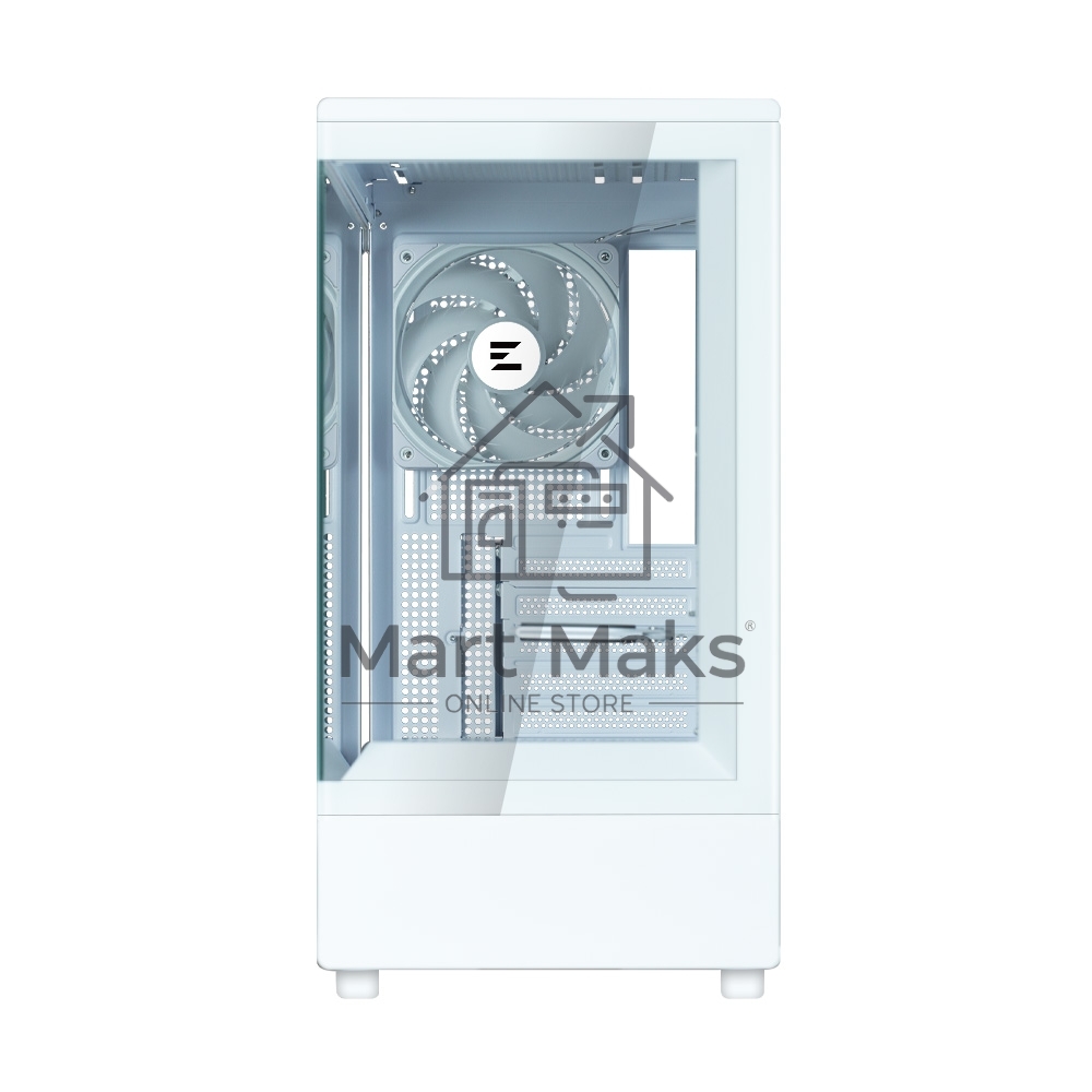 Компьютерный корпус ZALMAN P10, MATX, WHITE, WINDOW, 2x3.5