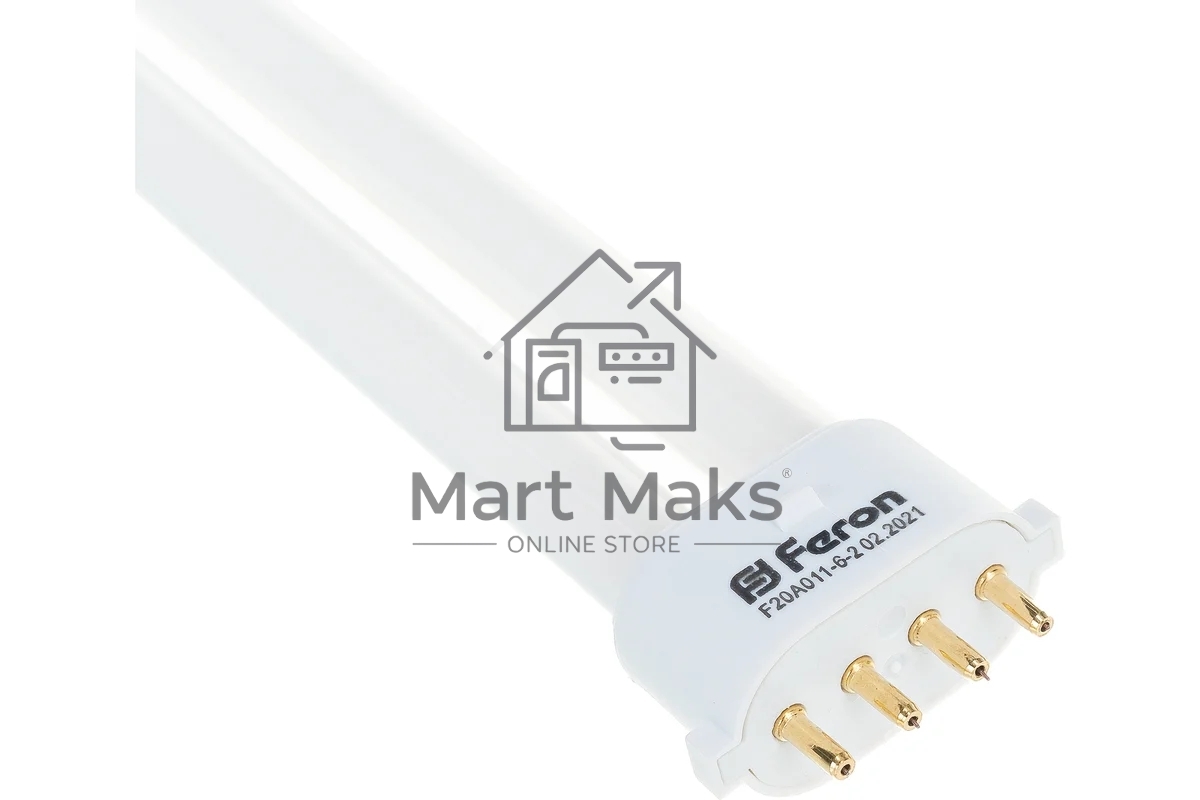 Лампа люминесцентная FERON EST9 КЛЛ 11вт 1U/T4 840 2G7