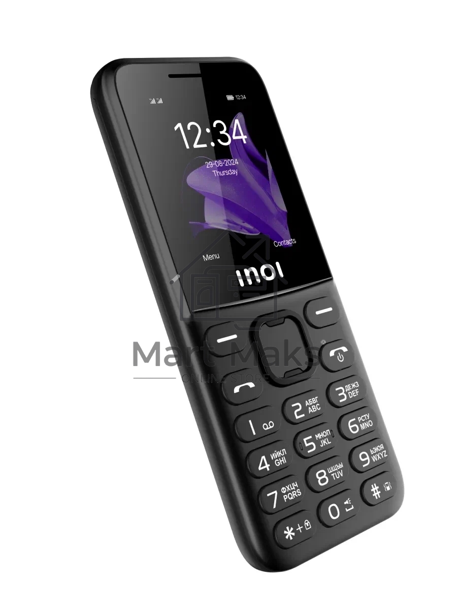Мобильный телефон INOI 140 Classic Lite 4G черный