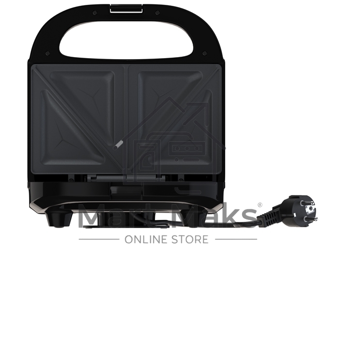 Сэндвичница MAXVI SM751S silver-black