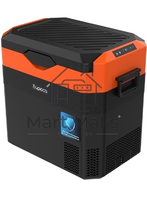 Холодильник автомобильный Бирюса НС-38P7 оранжево-черный