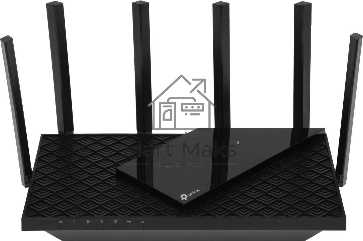 Роутер TP-Link Archer AX73 AX5400 Dual Band Wireless Gigabit Router, 1.5 GHz Tri-Core CPU, 1 GE WAN + 4 GE LAN ports, 1× USB 3.0 Port, support 1024-QAM, OFDMA, MU-MIMO, Airtime Fairness, Beamforming, 160MHz Channel Width, come with HomeShieldTM, support R