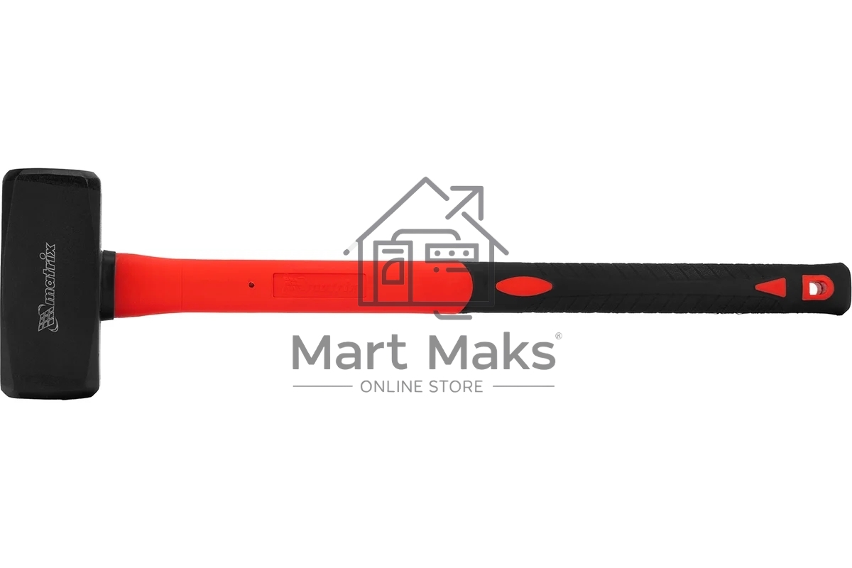 Кувалда Matrix 10977 5 кг, фибергласовая обрезиненная рукоятка 600 мм