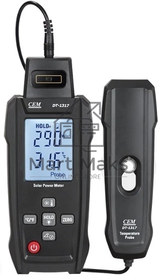 Измеритель CEM DT-1317 CEM 685576 интенсивности солнечного излучения