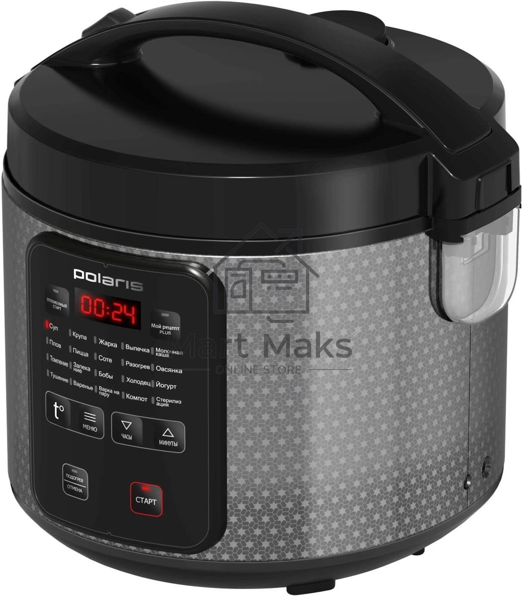 Мультиварка Polaris PMC0578AD 5л 750Вт серебристый