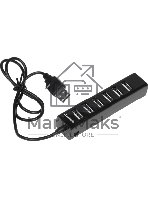 USB-концентратор Defender Quadro Swift, USB 2.0, USB 7 портов, USB