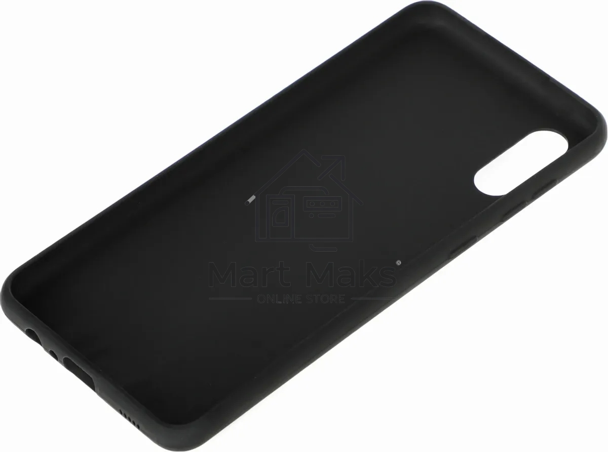 Чехол (клип-кейс) BoraSCO Silicone Case для Samsung Galaxy A02 черный