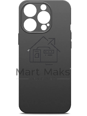 Чехол (клип-кейс) BoraSCO для Apple iPhone 15 Pro Max черный (72425)