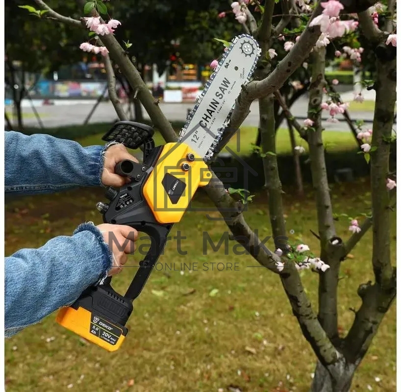 Электрическая цепная пила Deko DKCHS 20-12 дл.шины:12
