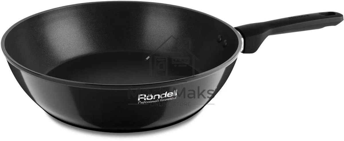 Сковорода Rondell Midnight RDA-1238, 26см, без крышки, черный