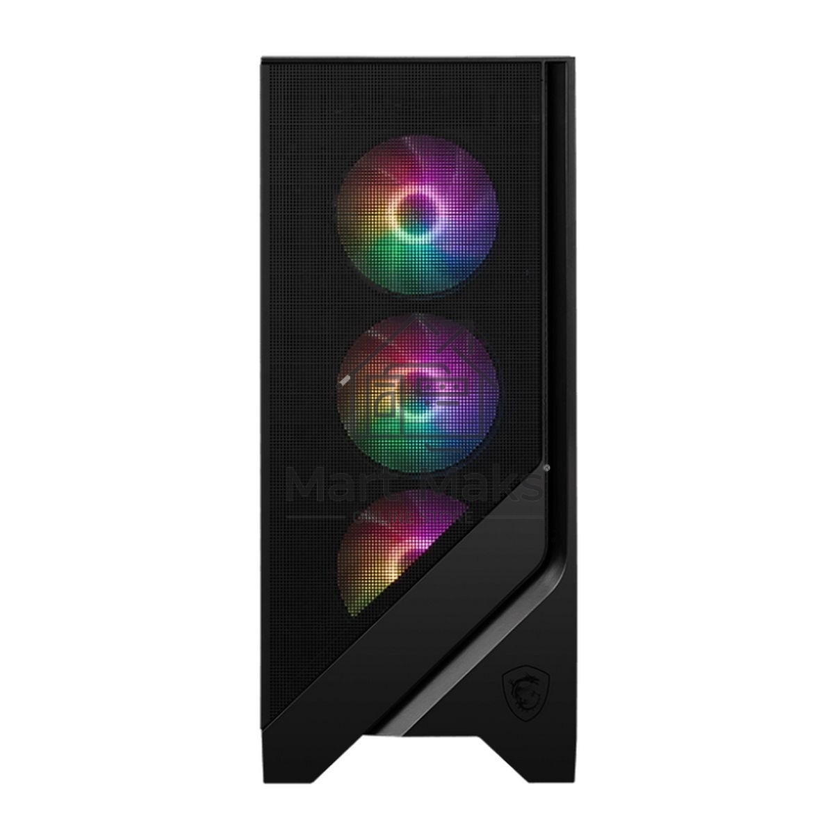 Компьютерный корпус MSI MAG FORGE 120A Mid-Tower, ATX, 2xUSB 3.2, Audio I/O, 6x120mm autoRGB Fan PWM RGB PWM Control Board, Tempered Glass Window