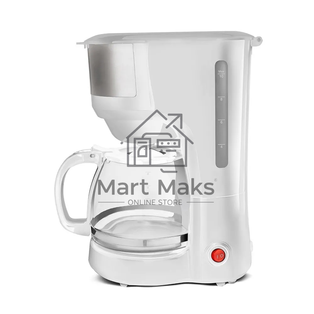 Кофеварка капельная Blackton Bt CM4115 белый, исп. кофе - молотый, 1,25 л, 750 Вт