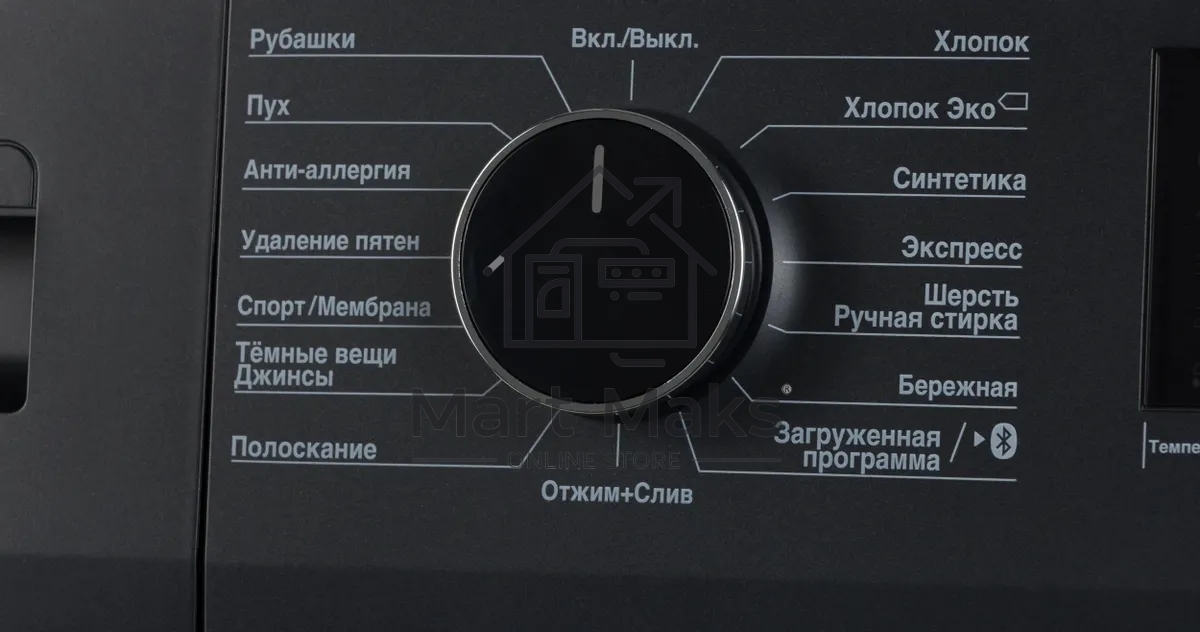 Стиральная машина Beko WSPE7H616A темно-серый, загрузка фронтальная 7,5 кг, 1200 об/мин., класс: А