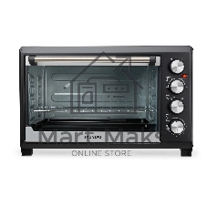 Мини-печь Hyundai MIO-HY075 38л. 2000Вт серебристый/черныйy