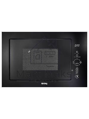 Встраиваемая микроволновая печь Korting KMI 825 TGN черный, 25 л, 900 Вт, переключатели - сенсор