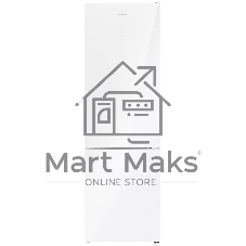 Холодильник Maunfeld MFF200NFW белый глянц. двухкамерный 271/106л морозилка снизу, No Frost