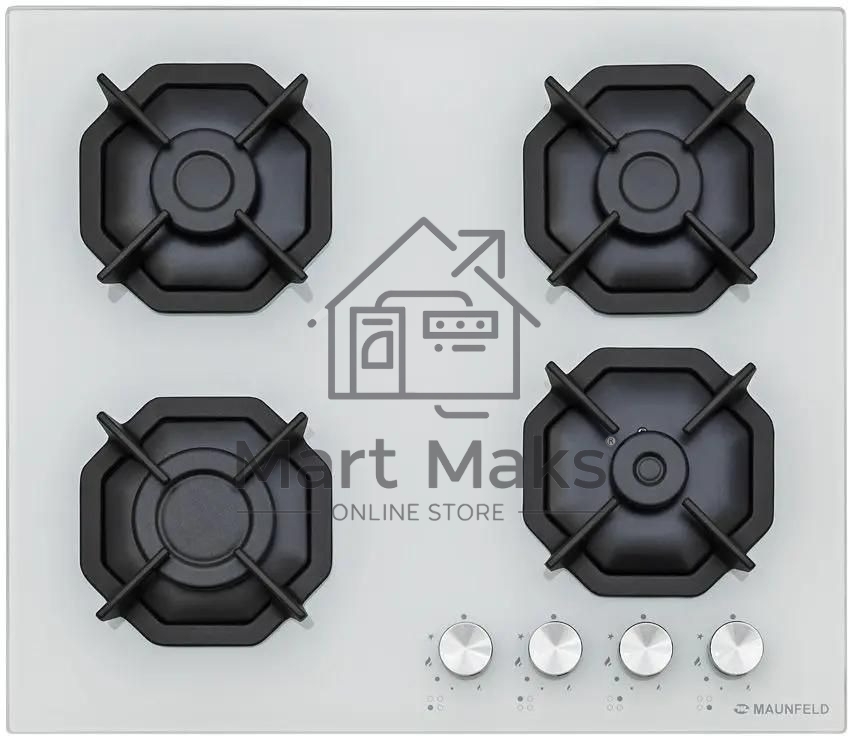 Газовая варочная панель Maunfeld EGHG.64.2CW/G белый