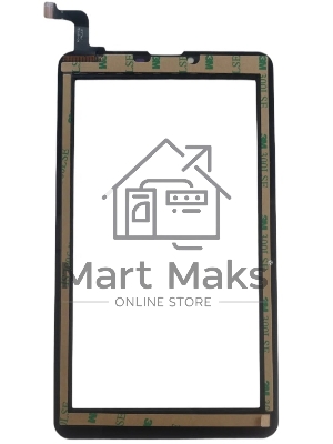 Сенсорное стекло (тачскрин) для Prestigio Wize 1177 4G, черное