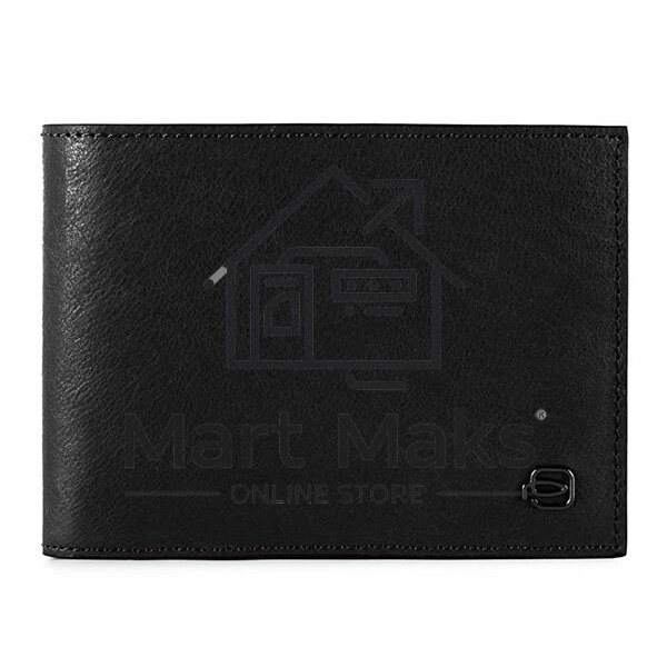 Кошелек мужской Piquadro Black Square PU1392B3R/N, натур.кожа, черный