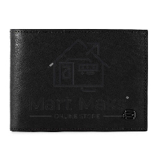 Кошелек мужской Piquadro Black Square PU1392B3R/N, натур.кожа, черный