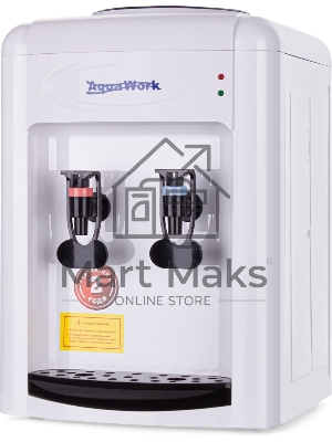 Кулер Aqua Work 0.7-TDR настольный электронный бело-черный