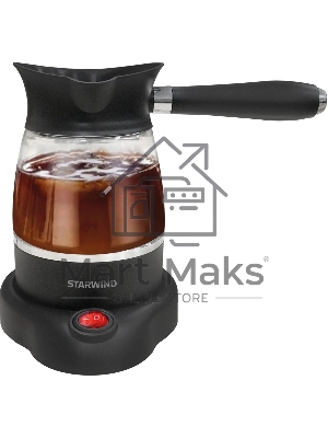 Кофеварка электрическая турка Starwind STG6054 600Вт черный/серебристый