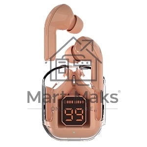 Беспроводные наушники MORE CHOICE (4620202552655) BW07 розовый