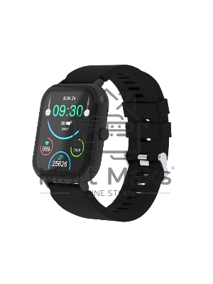 Смарт-часы Maxvi SW-02 черный Сенсорный дисплей 1.83