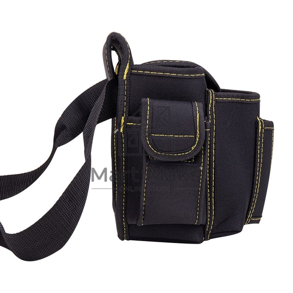 Поясная сумка монтажника Deli DL-P4 220 x 200 x 140мм, 6 карманов, ткань Оксфорд 600D