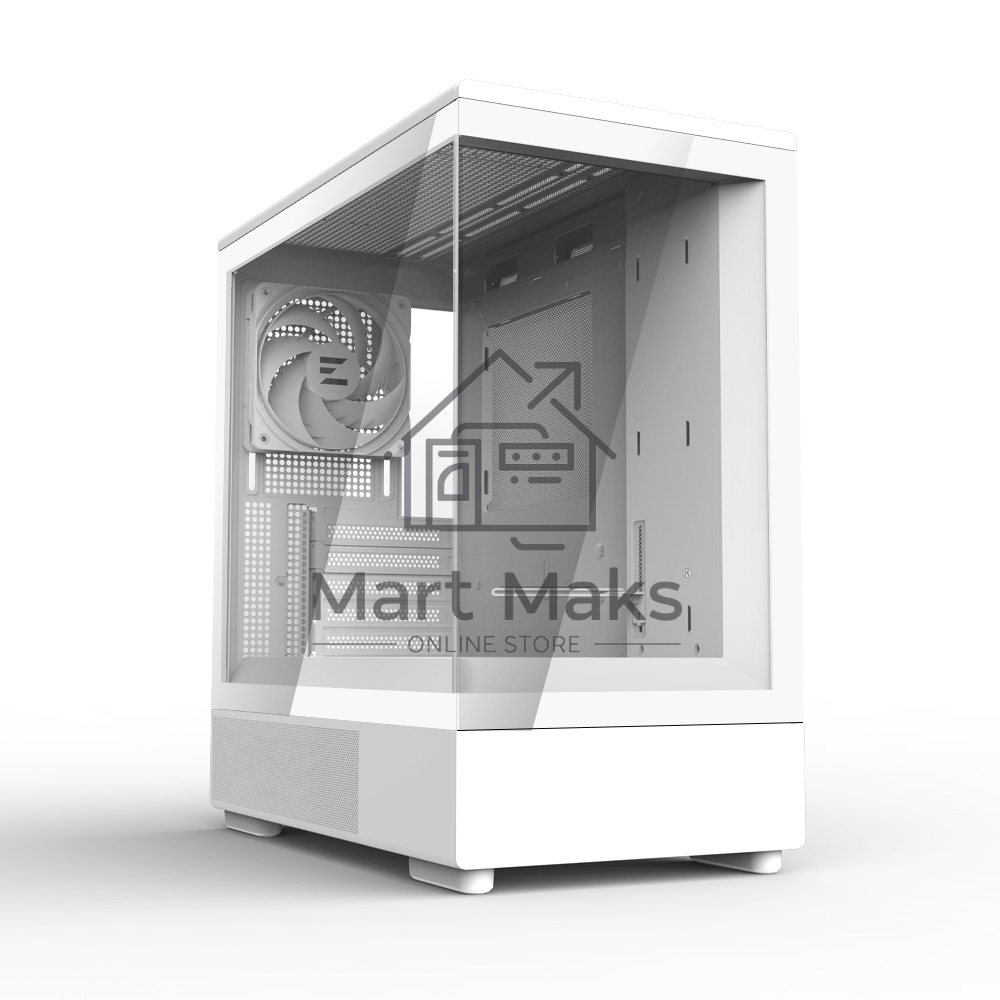 Компьютерный корпус ZALMAN P10, MATX, WHITE, WINDOW, 2x3.5