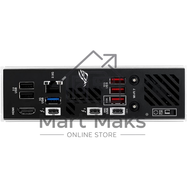 Материнская плата ASUS ROG STRIX Z890-I GAMING WIFI, LGA1851, Intel Z890, 2xDDR5, 2xSATA, 2xM.2, 1xPCI-E 5.0 x16, 1xHDMI, 2xThunderbolt 4, 1x2.5Gb LAN, 9xUSB-A, 1xUSB-C, 5.1, Mini-ITX