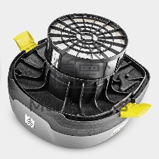 Пылесос Karcher T 11/1 Classic *EU желтый/серый, 850 Вт, уборка сухая, пылесборник контейнер/мешок, 11 л