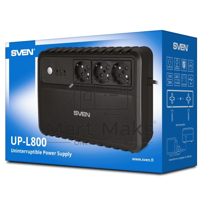 Источник бесперебойного питания SVEN UP-L800