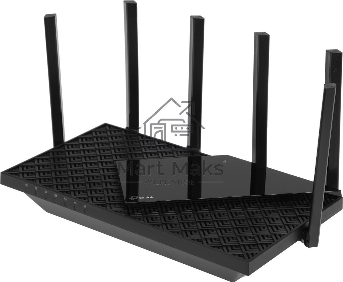 Роутер TP-Link Archer AX73 AX5400 Dual Band Wireless Gigabit Router, 1.5 GHz Tri-Core CPU, 1 GE WAN + 4 GE LAN ports, 1× USB 3.0 Port, support 1024-QAM, OFDMA, MU-MIMO, Airtime Fairness, Beamforming, 160MHz Channel Width, come with HomeShieldTM, support R