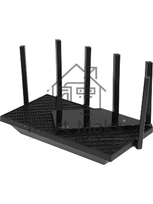 Роутер TP-Link Archer AX73 AX5400 Dual Band Wireless Gigabit Router, 1.5 GHz Tri-Core CPU, 1 GE WAN + 4 GE LAN ports, 1× USB 3.0 Port, support 1024-QAM, OFDMA, MU-MIMO, Airtime Fairness, Beamforming, 160MHz Channel Width, come with HomeShieldTM, support R