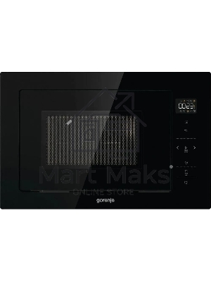 Встраиваемая микроволновая печь Gorenje BM251SG2BG, 25л, 900Вт, черный