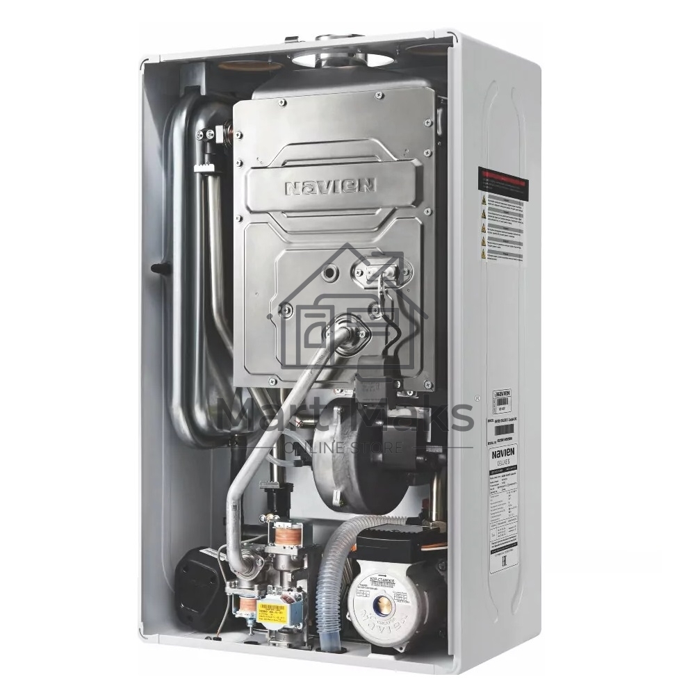 Котёл газовый камера закрытая Navien Deluxe S-40k, 2-ух контр, 40 квт, коаксиальный