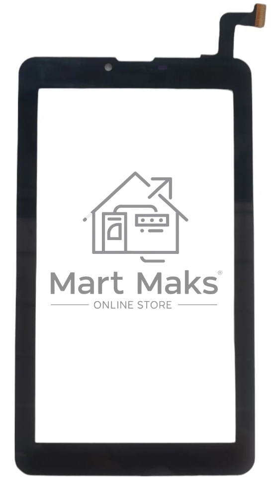 Сенсорное стекло (тачскрин) для Prestigio Wize 1177 4G, черное
