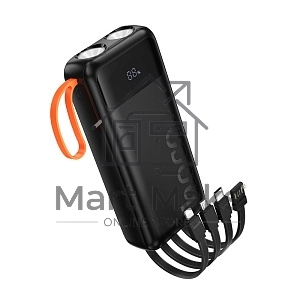 Портативный аккумулятор HOCO (6942007653374) J151A 20000mAh 1USB+1Type-C 2.0A, черный
