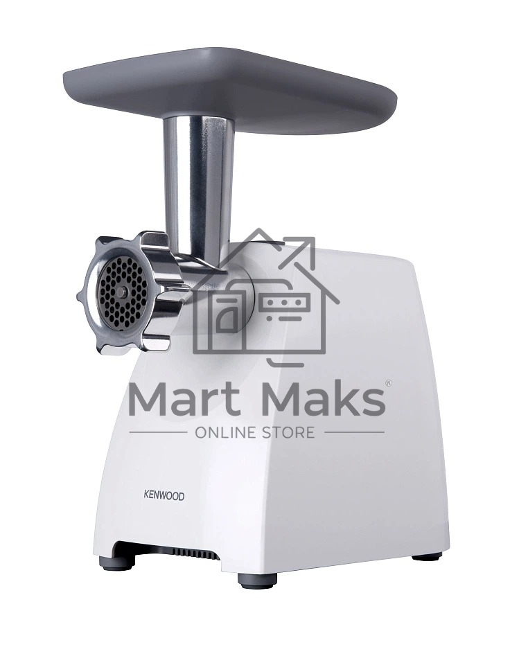 Мясорубка электрическая Kenwood MG 360 белый, 1400 Вт, 1.5 кг/мин, реверс, насадки - 5