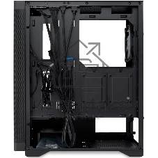 Компьютерный корпус HSPD M520, Mesh Mid Tower, черный, slide TG, 0.45 SPCC, 4x120мм ARGb ATX, mATX, mITX 160/330/184мм 2x2.5
