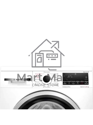 Стирально-сушильная машина Bosch WDS28460ME белый, загрузка фронтальная 8 кг, 1400 об/мин., класс: А