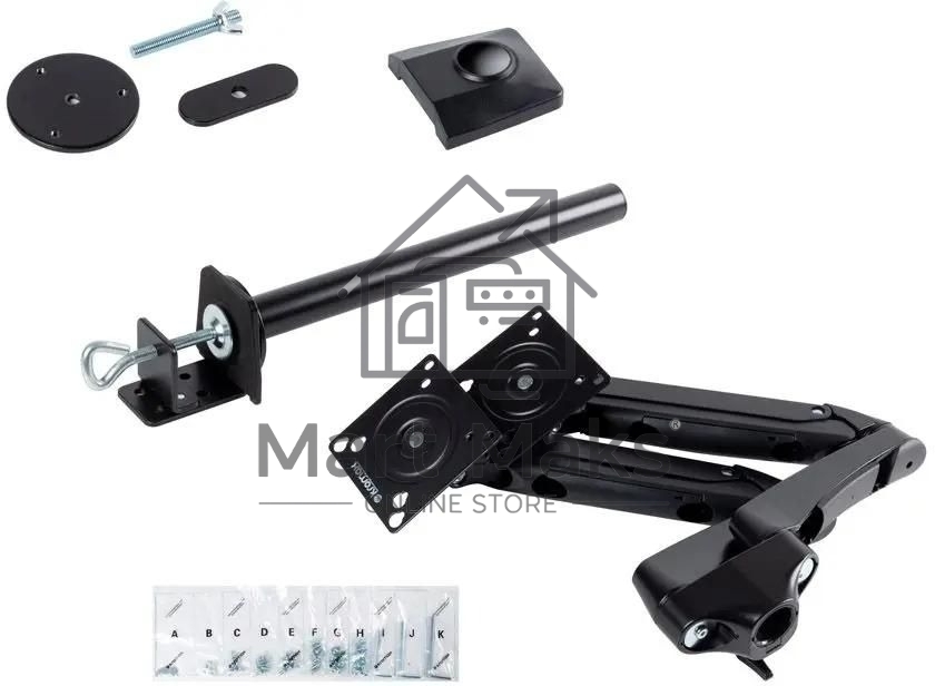 Кронштейн для мониторов ЖК Kromax OFFICE-12 черный 15