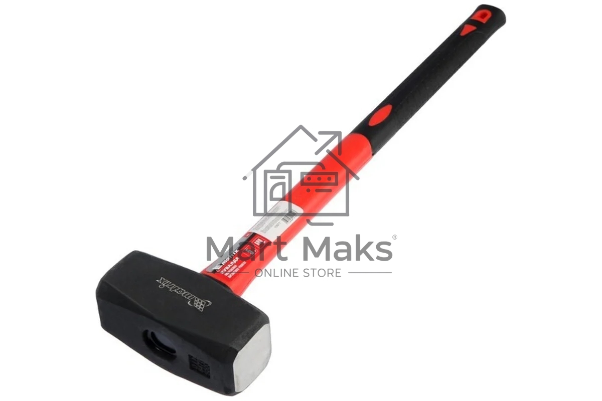 Кувалда Matrix 10977 5 кг, фибергласовая обрезиненная рукоятка 600 мм